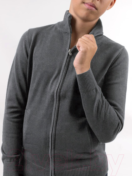 Изображение товара Кофта детская Isee JS-006 (р-р 36/146-152, темно-серый)