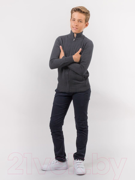 Изображение товара Кофта детская Isee JS-006 (р-р 36/146-152, темно-серый)