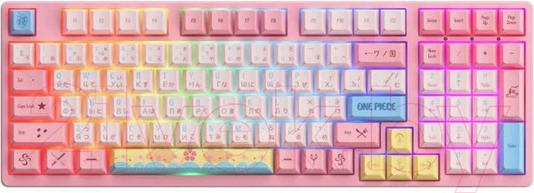 Изображение товара Клавиатура Akko 3098B One Piece Wano Country 3 Modes RGB / 300984 (CS Jelly Blue Switch)