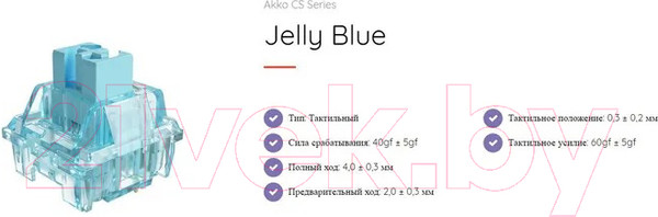 Изображение товара Клавиатура Akko 3098B One Piece Wano Country 3 Modes RGB / 300984 (CS Jelly Blue Switch)