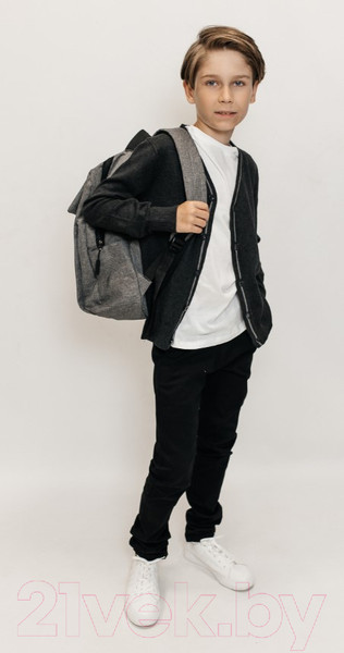 Изображение товара Кардиган детский Isee JS-008 (р-р 42/170-176, темно-серый)