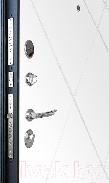 Изображение товара Входная дверь Промет Луара бетон графит (96x205, левая)