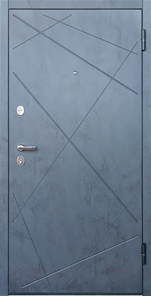 Изображение товара Входная дверь Промет Луара бетон графит (96x205, правая)
