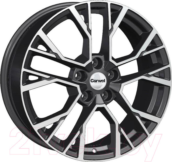 Изображение товара Литой диск Carwel Камак 1810 Geely Coolray 18x7" 5x114.3мм DIA 54.1мм ET 53мм ABT