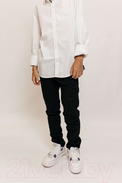 Изображение товара Рубашка детская Isee UN-71849B (р-р 40/164-170, белый)