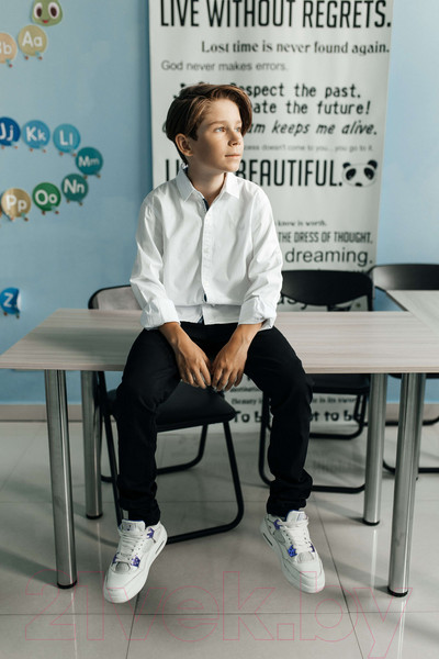 Изображение товара Рубашка детская Isee UN-71849B (р-р 40/164-170, белый)