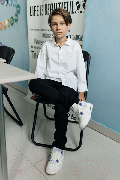 Изображение товара Рубашка детская Isee UN-71849B (р-р 40/164-170, белый)