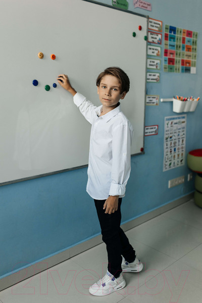 Изображение товара Рубашка детская Isee UN-71849B (р-р 40/164-170, белый)