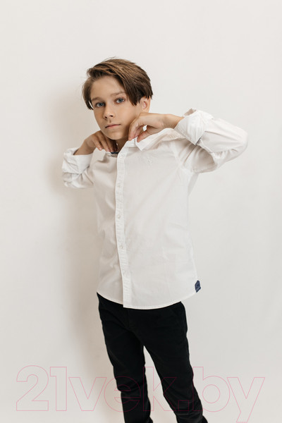 Изображение товара Рубашка детская Isee UN-71849B (р-р 42/170-176, белый)