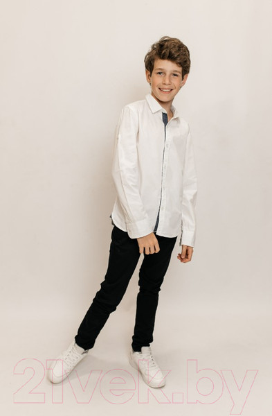 Изображение товара Рубашка детская Isee UN-71850B (р-р 42/170-176, белый)