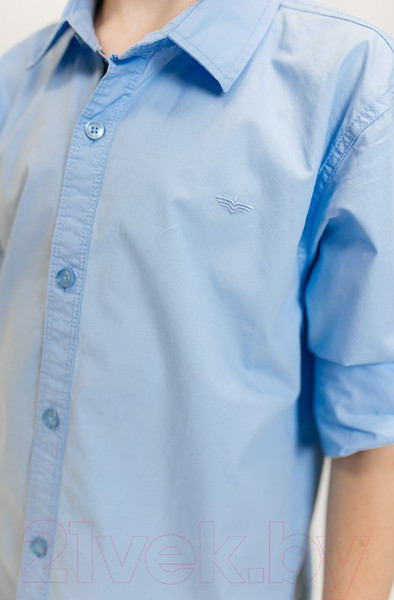 Изображение товара Рубашка детская Isee UN-71850B (р-р 40/164-170, голубой)