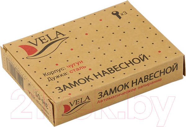 Изображение товара Замок навесной VELA ЗН-01-38