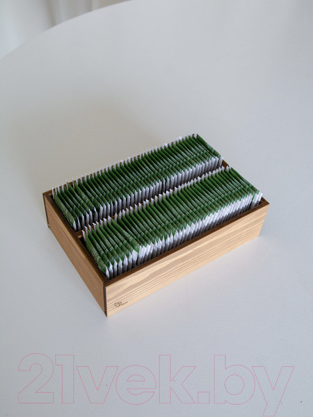 Изображение товара Органайзер для чайных пакетиков Yulisa На 2 отделения / AG-00069