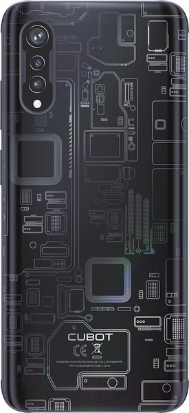 Изображение товара Смартфон Cubot X70 12GB/256GB с NFC (черный)