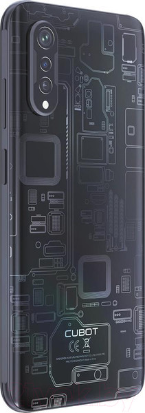 Изображение товара Смартфон Cubot X70 12GB/256GB с NFC (черный)