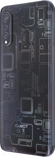 Изображение товара Смартфон Cubot X70 12GB/256GB с NFC (черный)