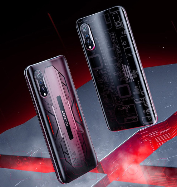 Изображение товара Смартфон Cubot X70 12GB/256GB с NFC (черный)