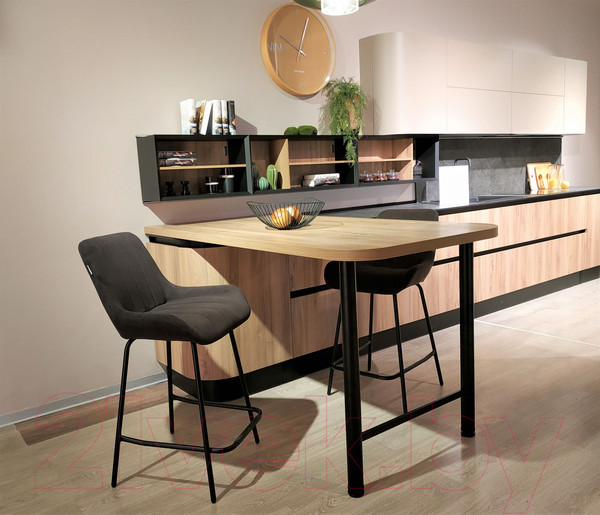 Изображение товара Каркас стула Sheffilton SHT-S29P-1 полубарный (черный муар)