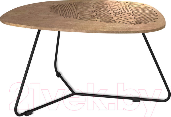 Изображение товара Журнальный столик Sheffilton SHT-CT52-1 (тирион/черный муар)