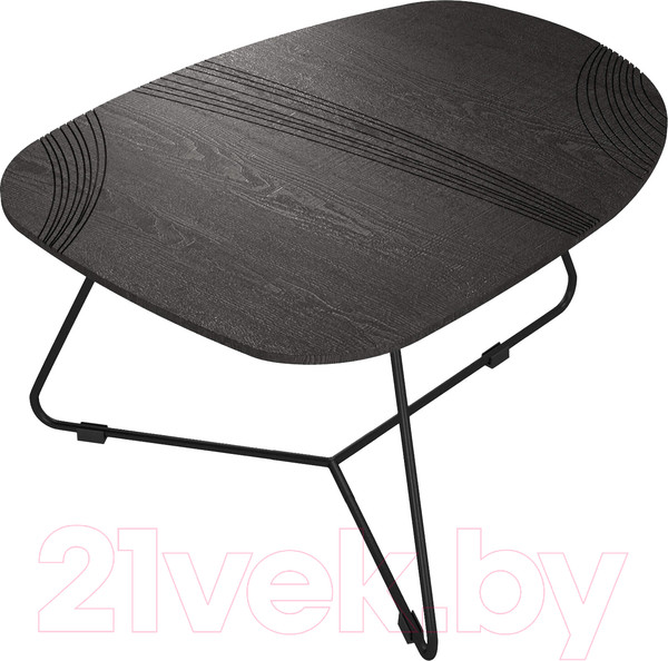 Изображение товара Журнальный столик Sheffilton SHT-CT52-2 (сонора/черный муар)