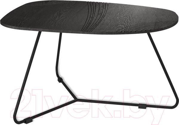 Изображение товара Журнальный столик Sheffilton SHT-CT52-2 (сонора/черный муар)