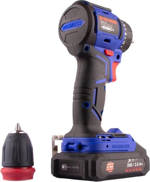 Изображение товара Аккумуляторная дрель-шуруповерт ВИТЯЗЬ ДА-520-10БСП