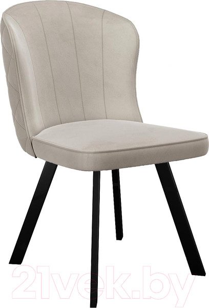 Изображение товара Стул DikLine 219 поворотный (B03 бежевый/ножки черные)