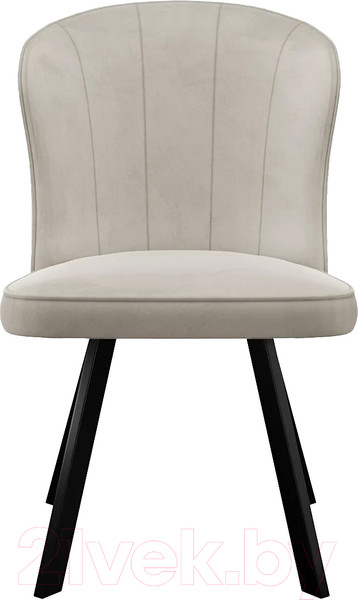 Изображение товара Стул DikLine 219 поворотный (B03 бежевый/ножки черные)