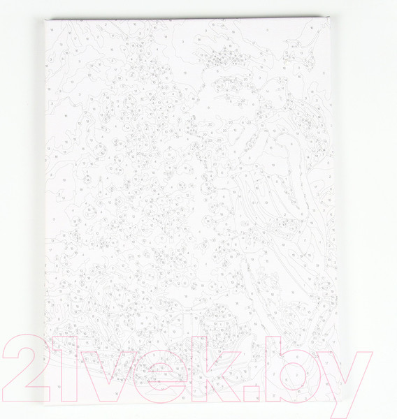 Изображение товара Картина по номерам Школа талантов Настоящая сказка / 9670028  (с гирляндой)