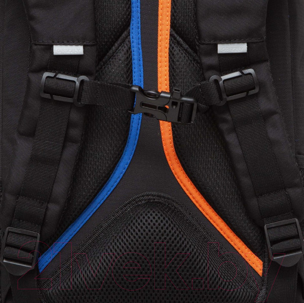 Изображение товара Школьный рюкзак Grizzly RB-456-4 (черный/оранжевый)