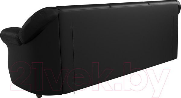 Изображение товара Диван Лига Диванов Карнелла / 29488 (экокожа черный)