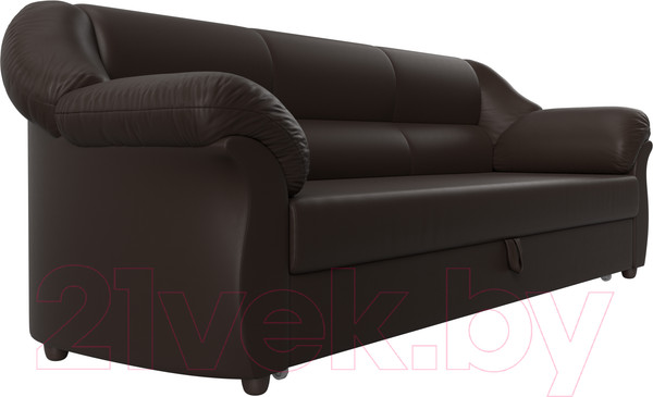 Изображение товара Диван Лига Диванов Карнелла / 29490 (экокожа коричневый)