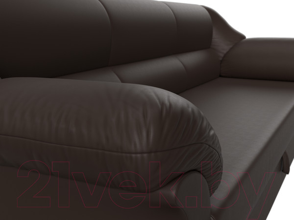 Изображение товара Диван Лига Диванов Карнелла / 29490 (экокожа коричневый)