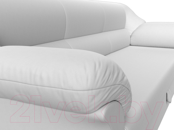 Изображение товара Диван Лига Диванов Карнелла / 29492 (экокожа белый)