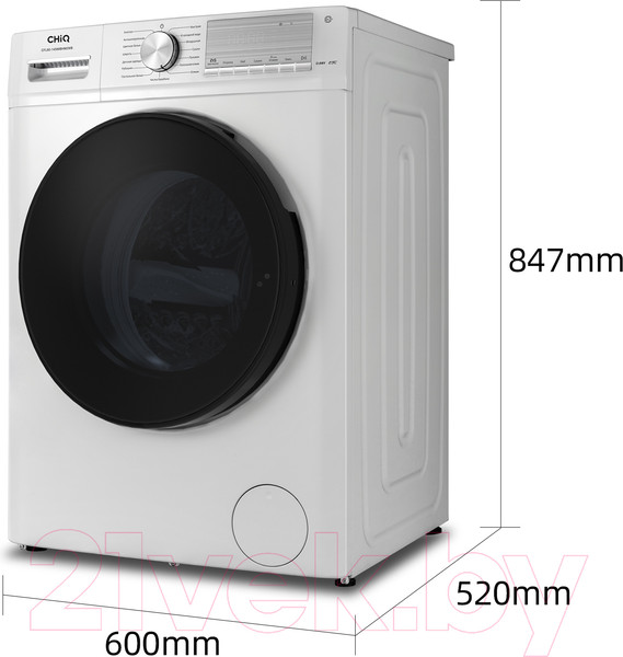 Изображение товара Стирально-сушильная машина CHiQ CFL80-14586BHM2WB