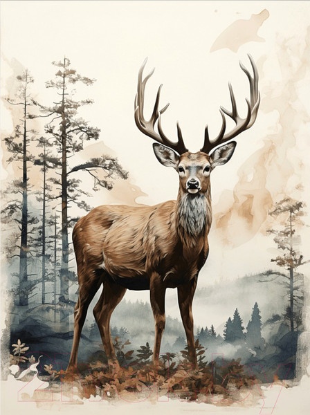 Изображение товара Картина Woodary 3013 (40x50)