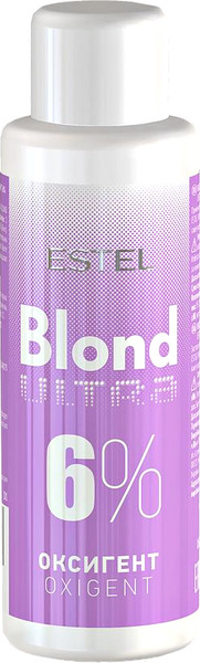 Изображение товара Эмульсия для окисления краски Estel Ultra Blond 6% (60мл)