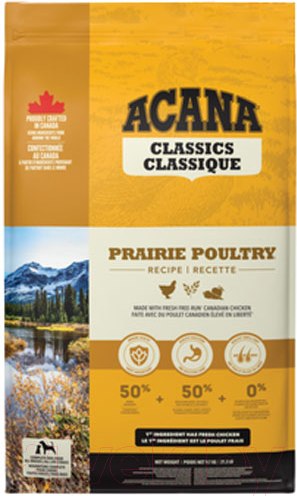 Изображение товара Сухой корм для собак Acana Prairie Poultry Recipe (9.7кг)
