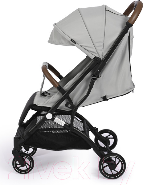 Изображение товара Детская прогулочная коляска Tomix Luna Lux / HP-718LUX (светло-серый)