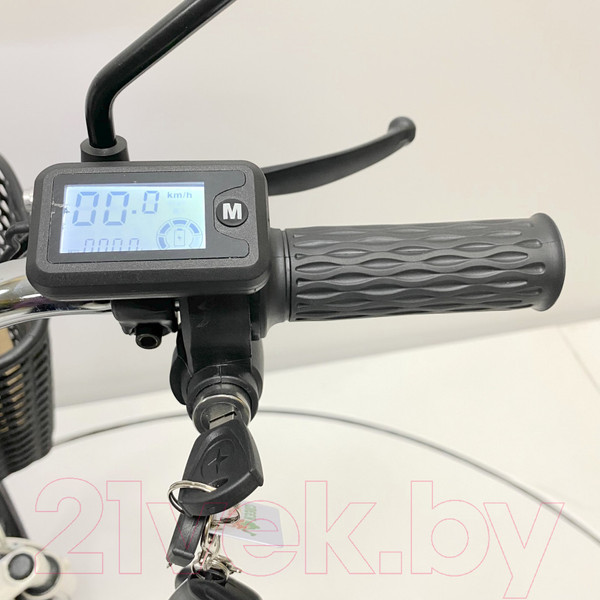 Изображение товара Электровелосипед Green Camel Транк 18 V8 R18 250W 60V 10Ah гидравлика (серебристый)