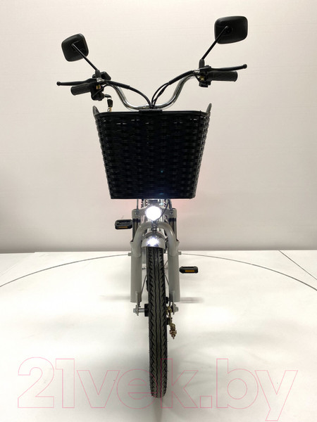 Изображение товара Электровелосипед Green Camel Транк 20 V8 PRO 60V 2х подвес (серебристый)