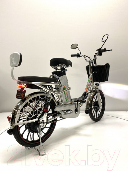 Изображение товара Электровелосипед Green Camel Транк 20 V8 PRO 60V 2х подвес (серебристый)