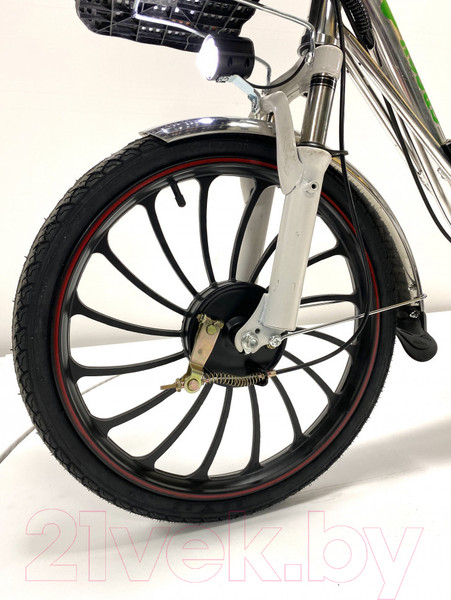 Изображение товара Электровелосипед Green Camel Транк 20 V8 PRO 60V 2х подвес (серебристый)