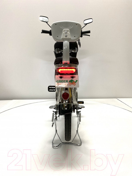 Изображение товара Электровелосипед Green Camel Транк 20 V8 250W 60V 10Ah редуктор (серебристый)