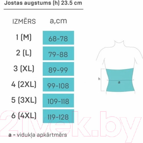 Изображение товара Корсет ортопедический пояснично-крестцовый Tonus Elast 0012-01 (р.1, бежевый)