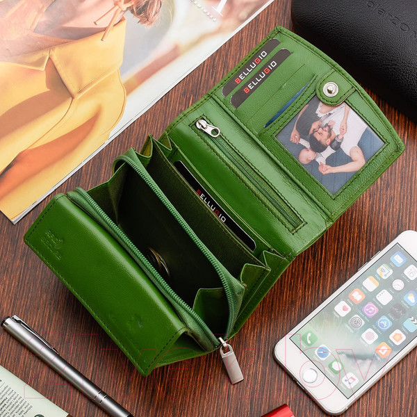 Изображение товара Портмоне Bellugio AD-118R-330 (зеленый)