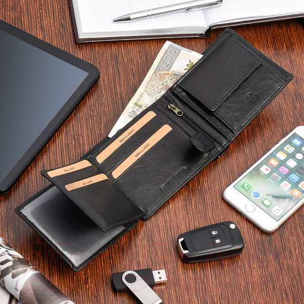 Изображение товара Портмоне Bellugio DM-123R-033 (черный)