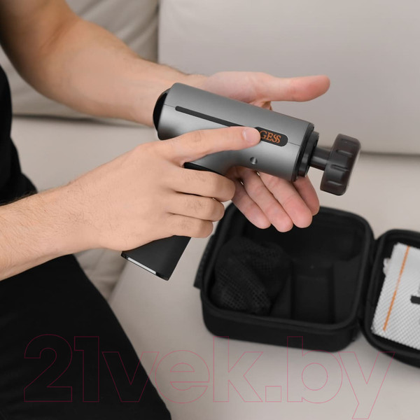Изображение товара Массажный пистолет Gess Revolver Plus GESS-877