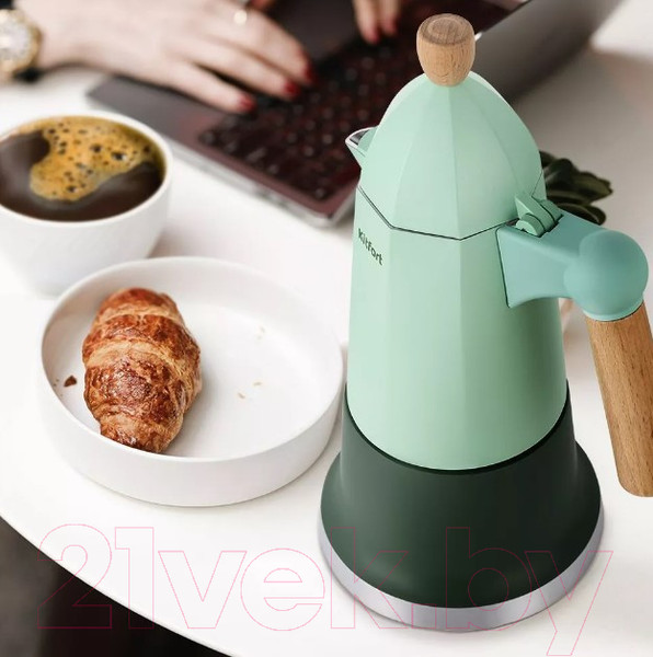 Изображение товара Гейзерная кофеварка Kitfort КТ-7154