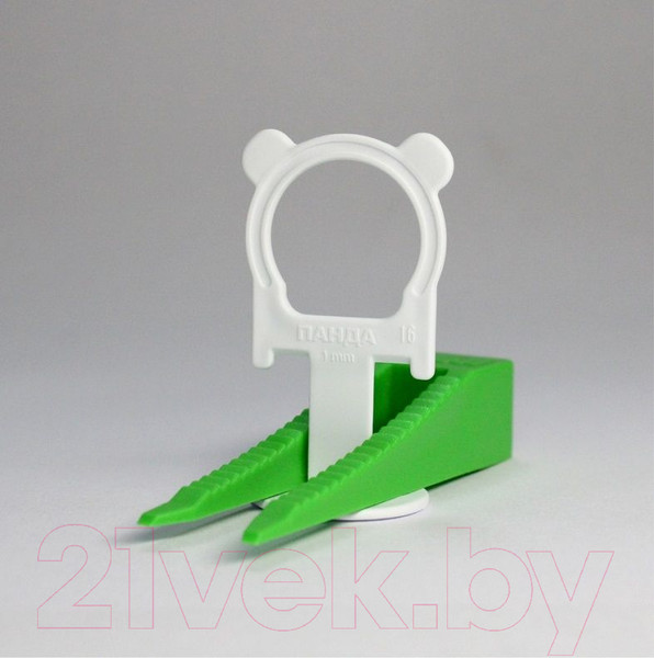 Изображение товара Клипсы для выравнивания плитки Decor Панда 1мм / 449-4300 (300шт)